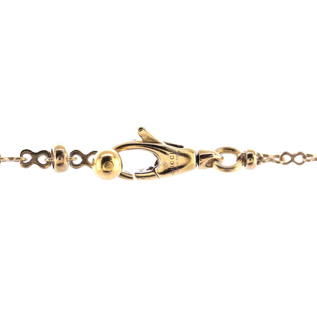 Interlocking G Pendant Necklace 18K Yellow Gold