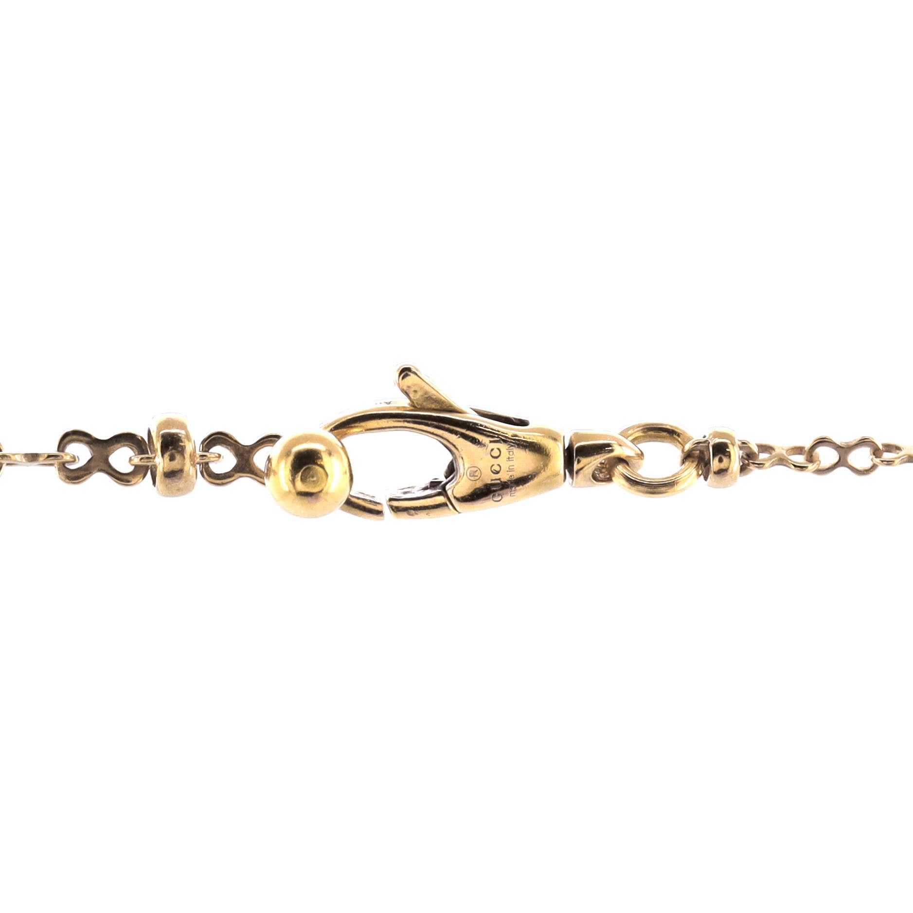 Interlocking G Pendant Necklace 18K Yellow Gold