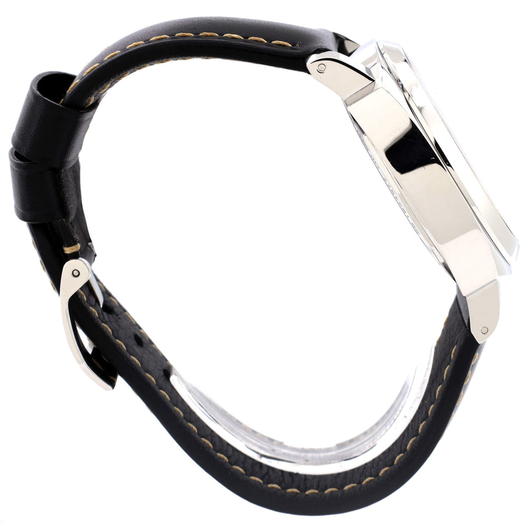 Luminor Marina 8 Days Acciaio Manual Watch Stainless Steel and Leather 44