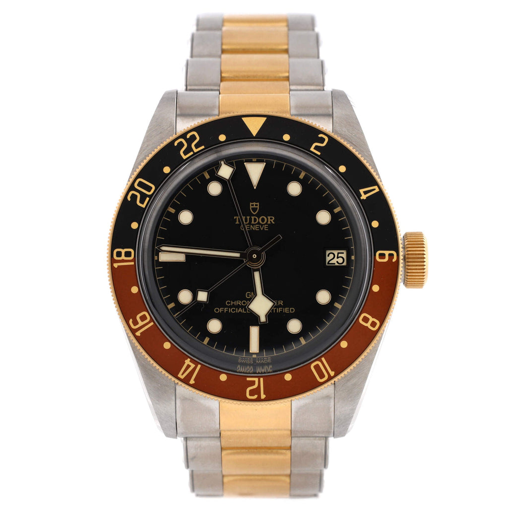 Heritage Black Bay GMT Automatic Watch Stainless Steel and Yellow Gold 41