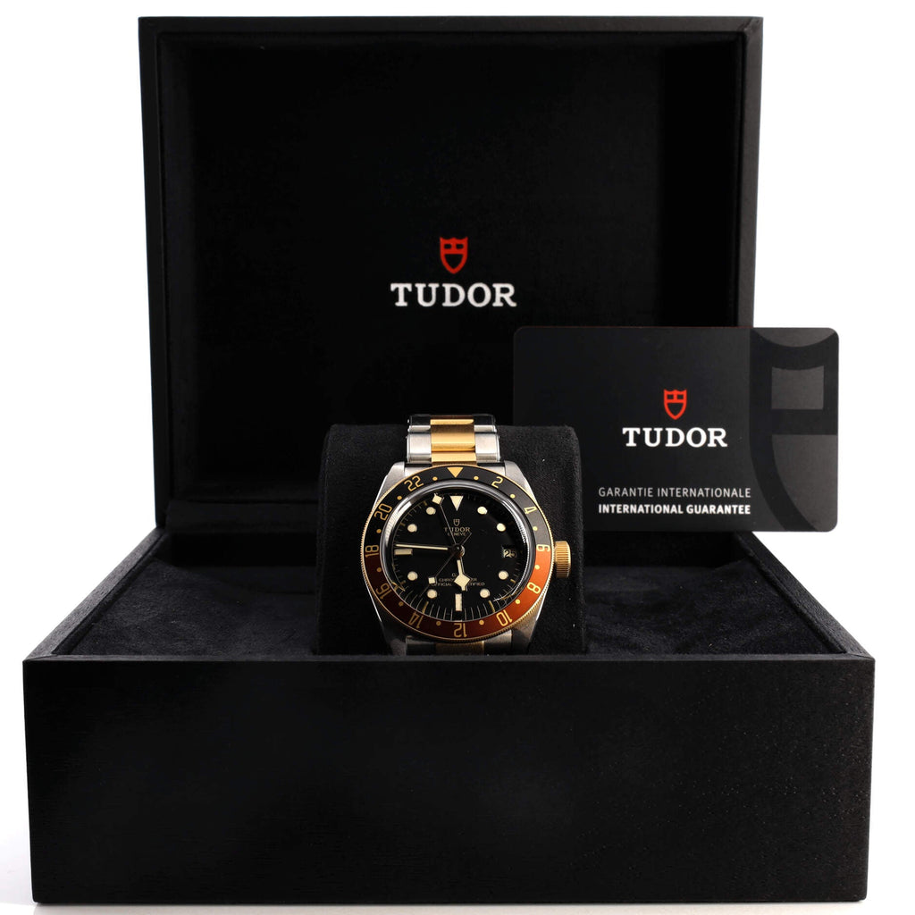 Heritage Black Bay GMT Automatic Watch Stainless Steel and Yellow Gold 41