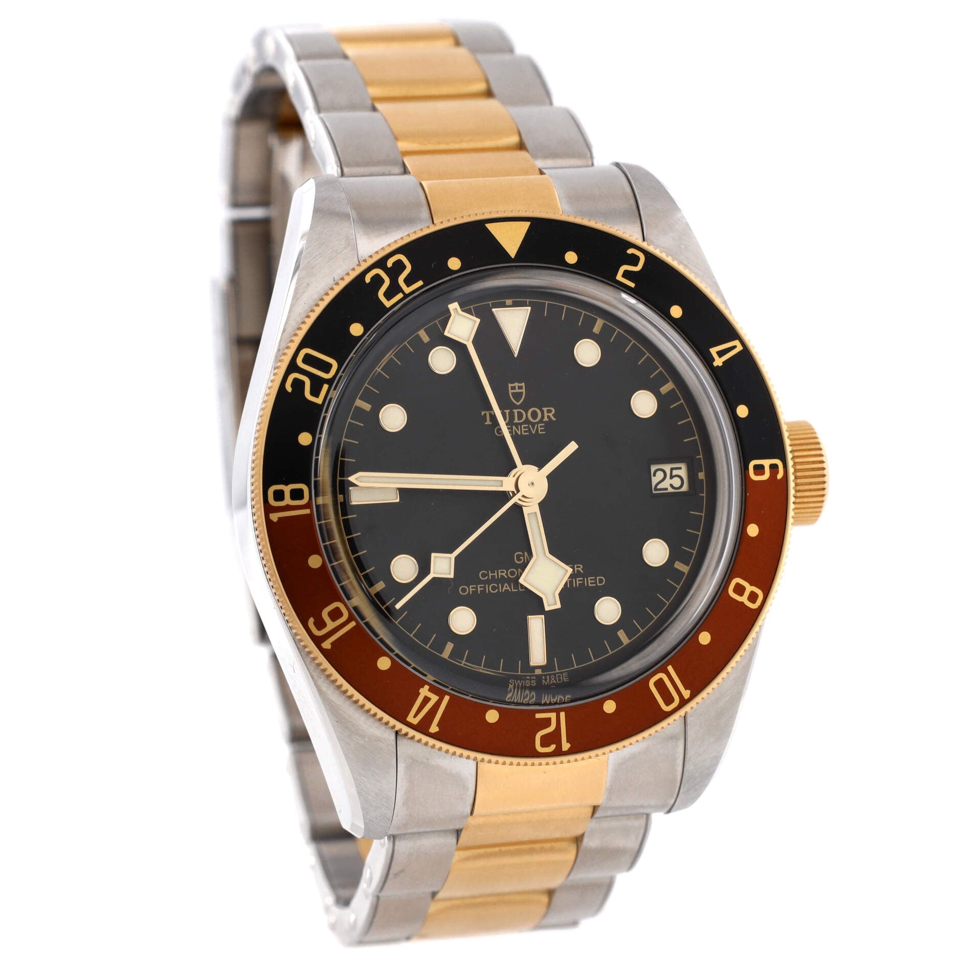 Heritage Black Bay GMT Automatic Watch Stainless Steel and Yellow Gold 41