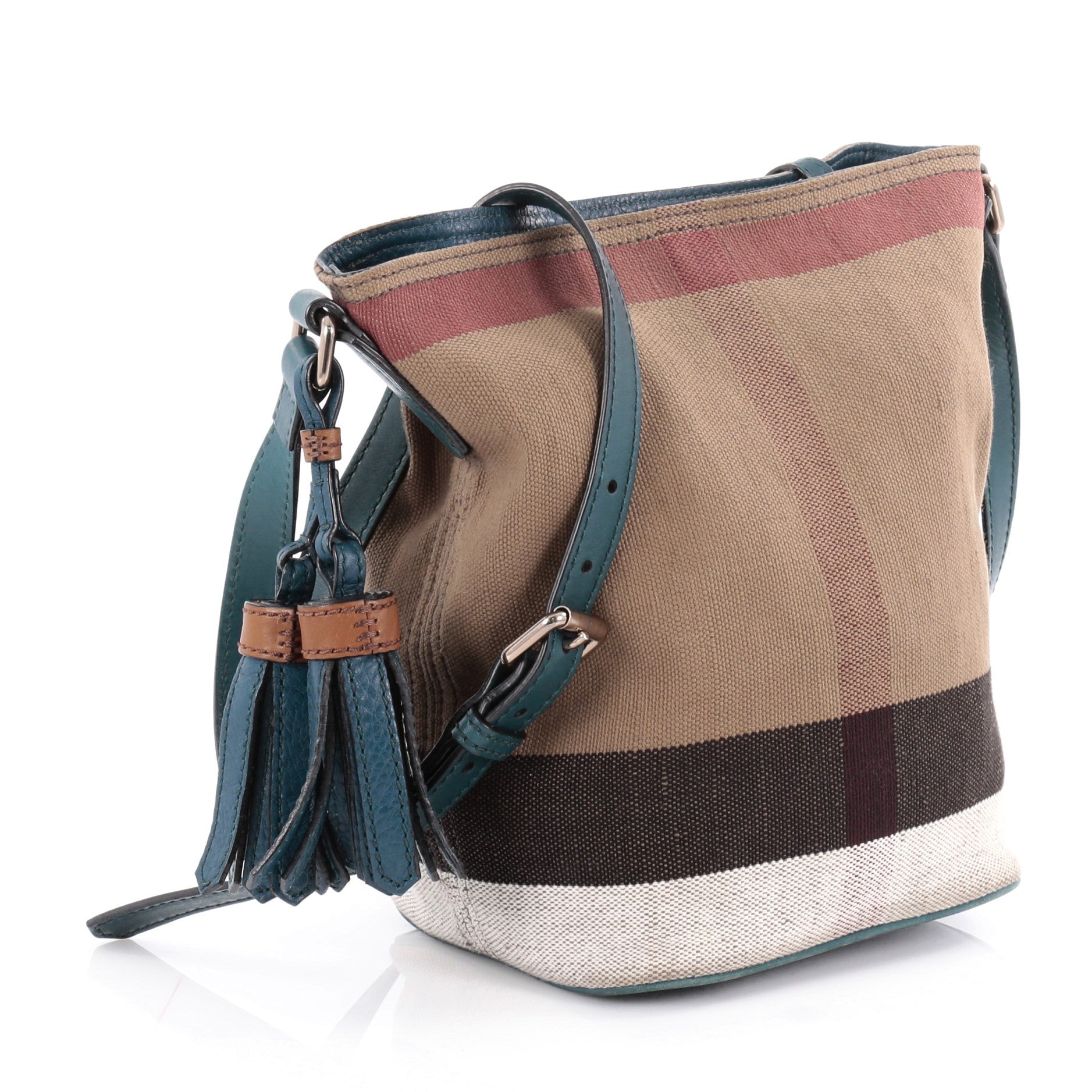 Ashby Handbag House Check Canvas Mini