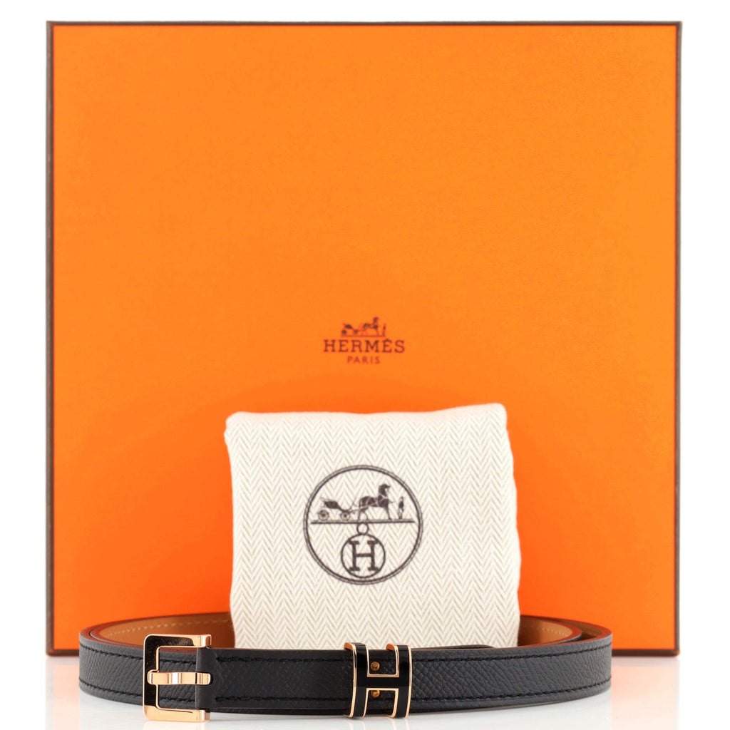 Pop H Belt Leather Thin 85
