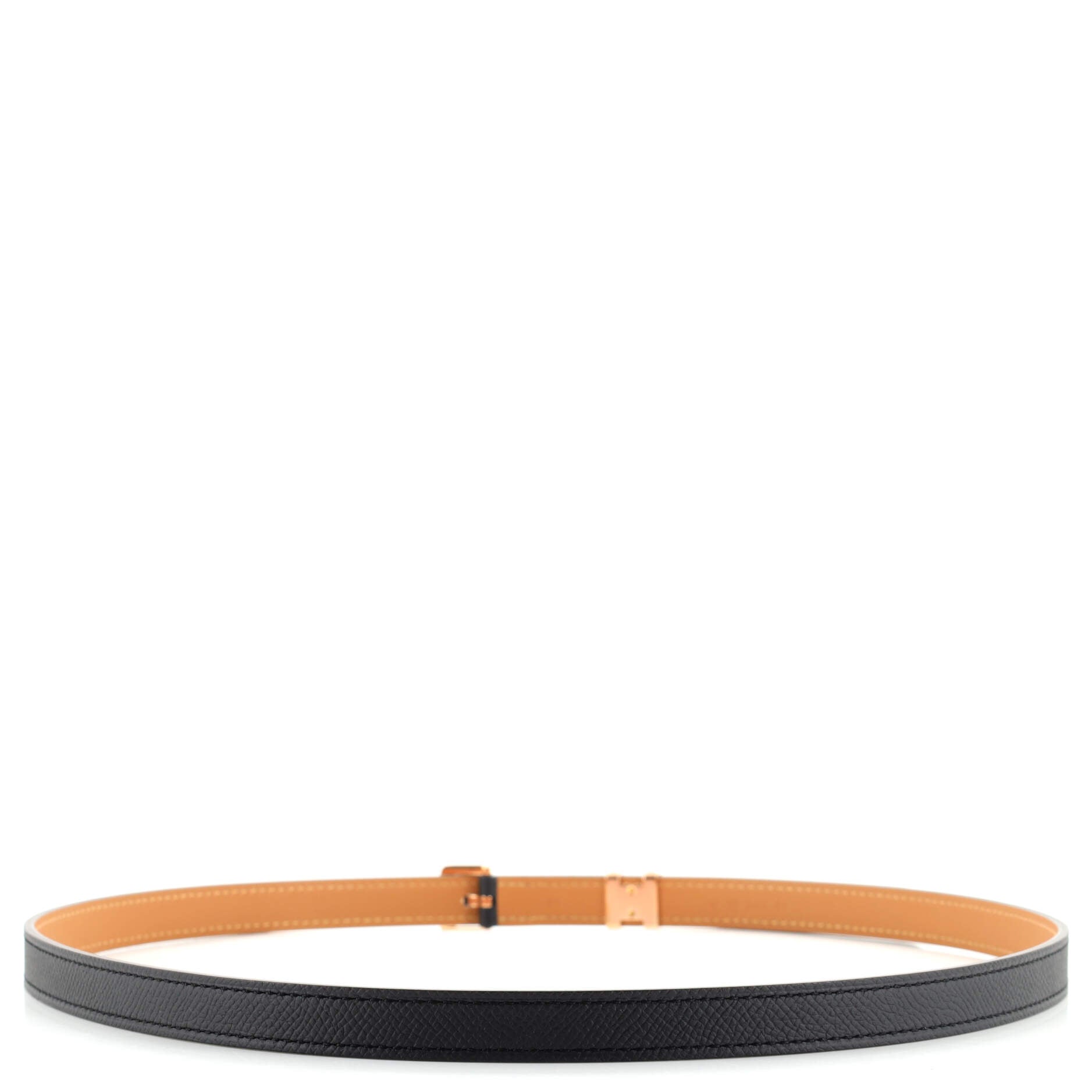 Pop H Belt Leather Thin 85