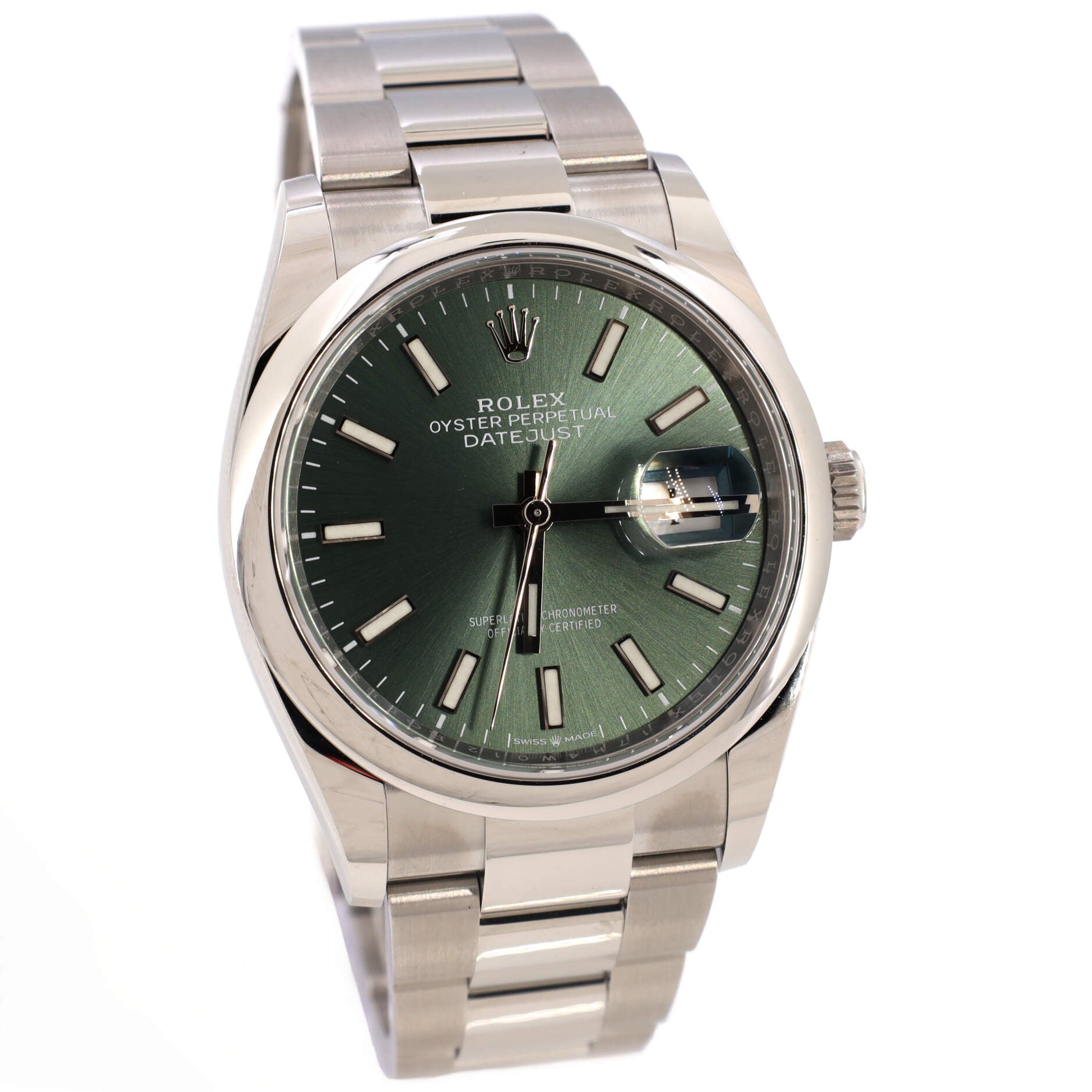 Oyster Perpetual Datejust Automatic Watch Stainless Steel 36