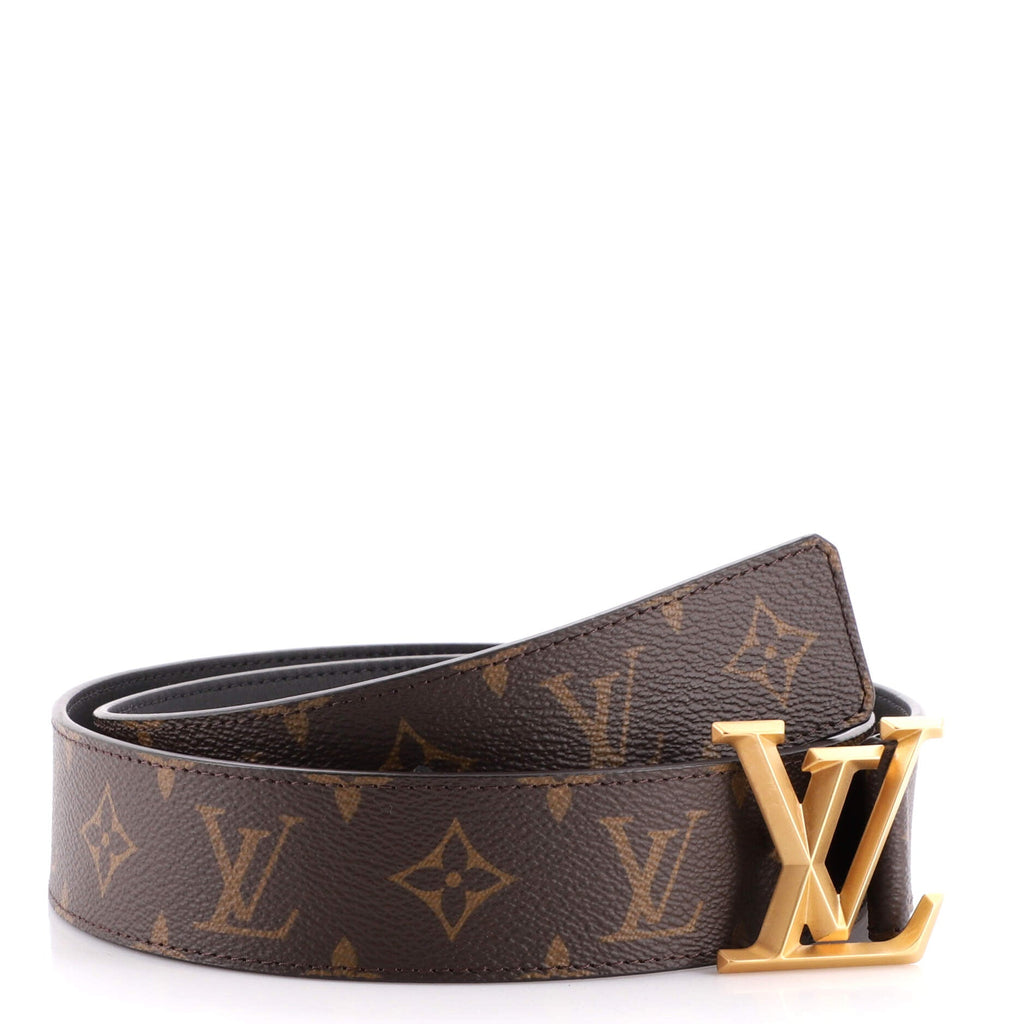 LV Pyramide Reversible Belt Monogram Canvas and Leather Wide 95