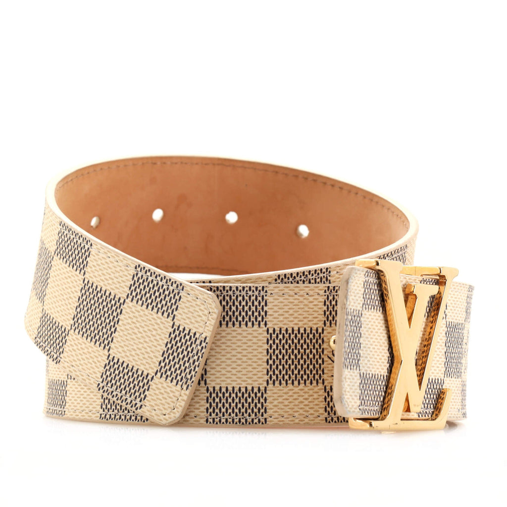 LV Initiales Belt Damier Wide 90