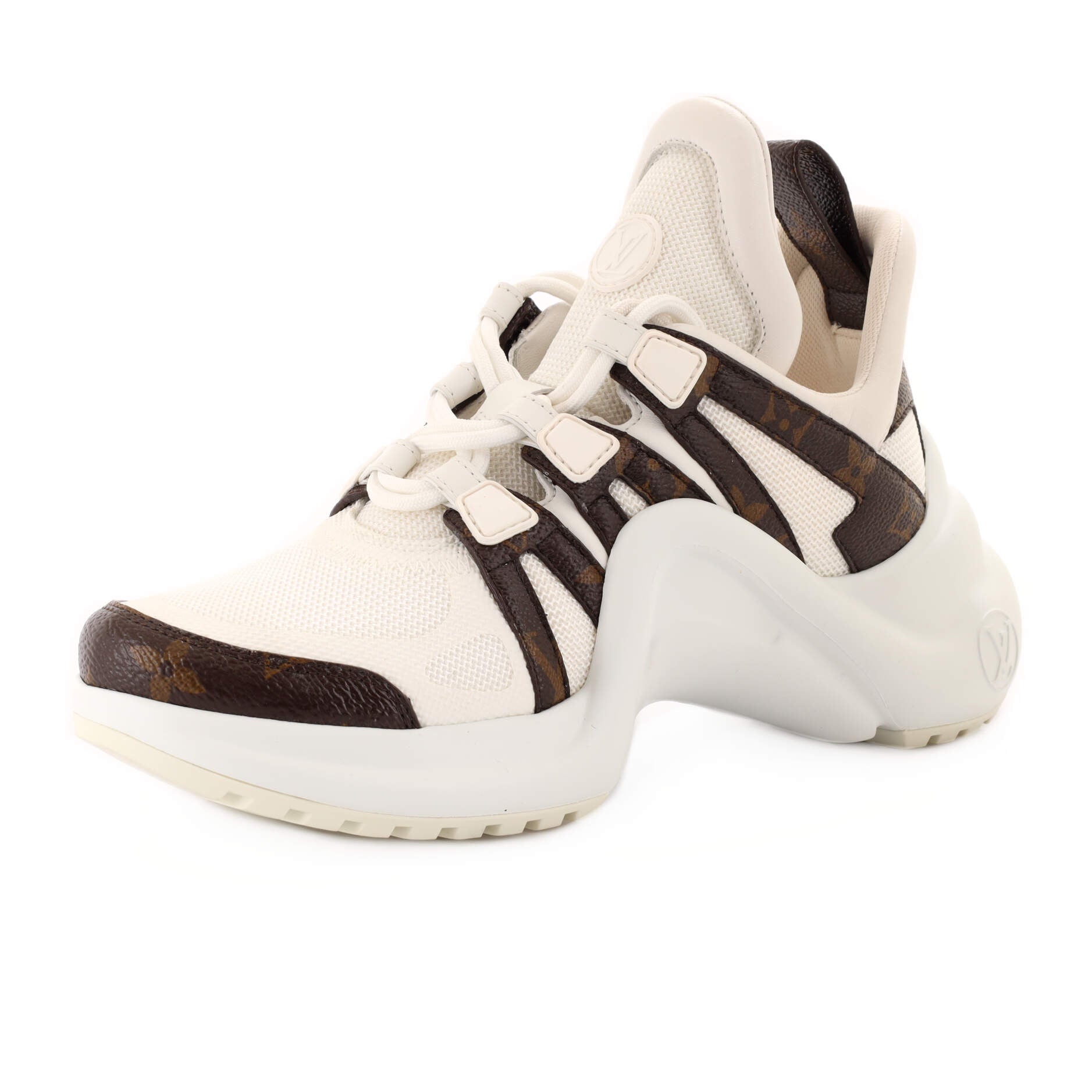 Women's LV Archlight Sneakers Mesh and Monogram Coated Canvas