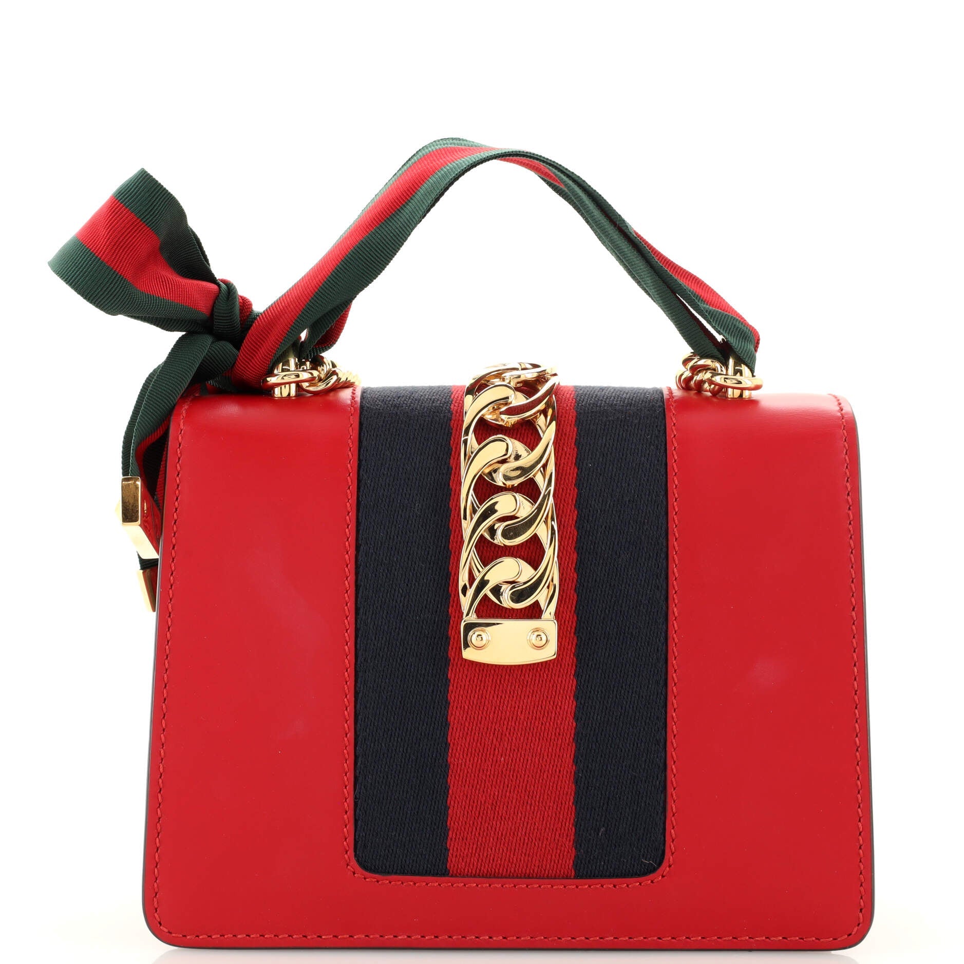 Sylvie Chain Shoulder Bag Leather Mini