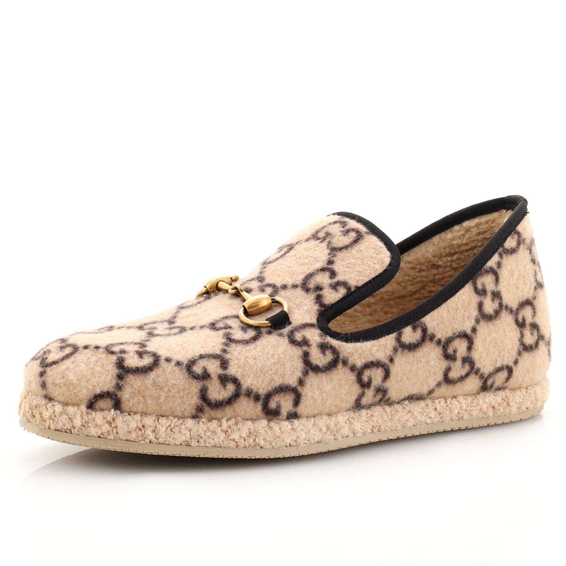 Men's Fria Horsebit Loafers GG Wool