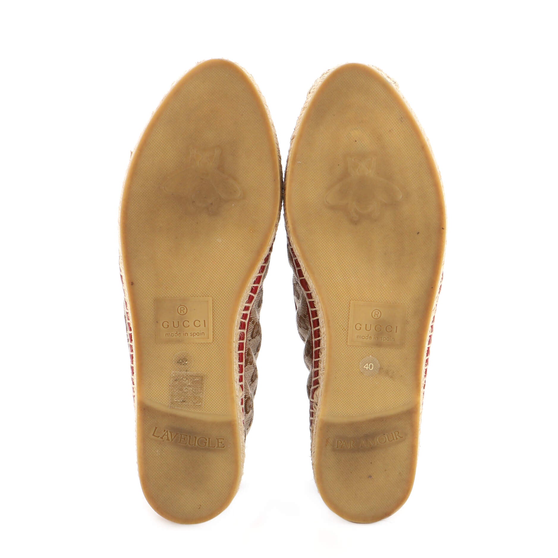 Women's GG Marmont Espadrilles Diagonal Quilted GG Canvas