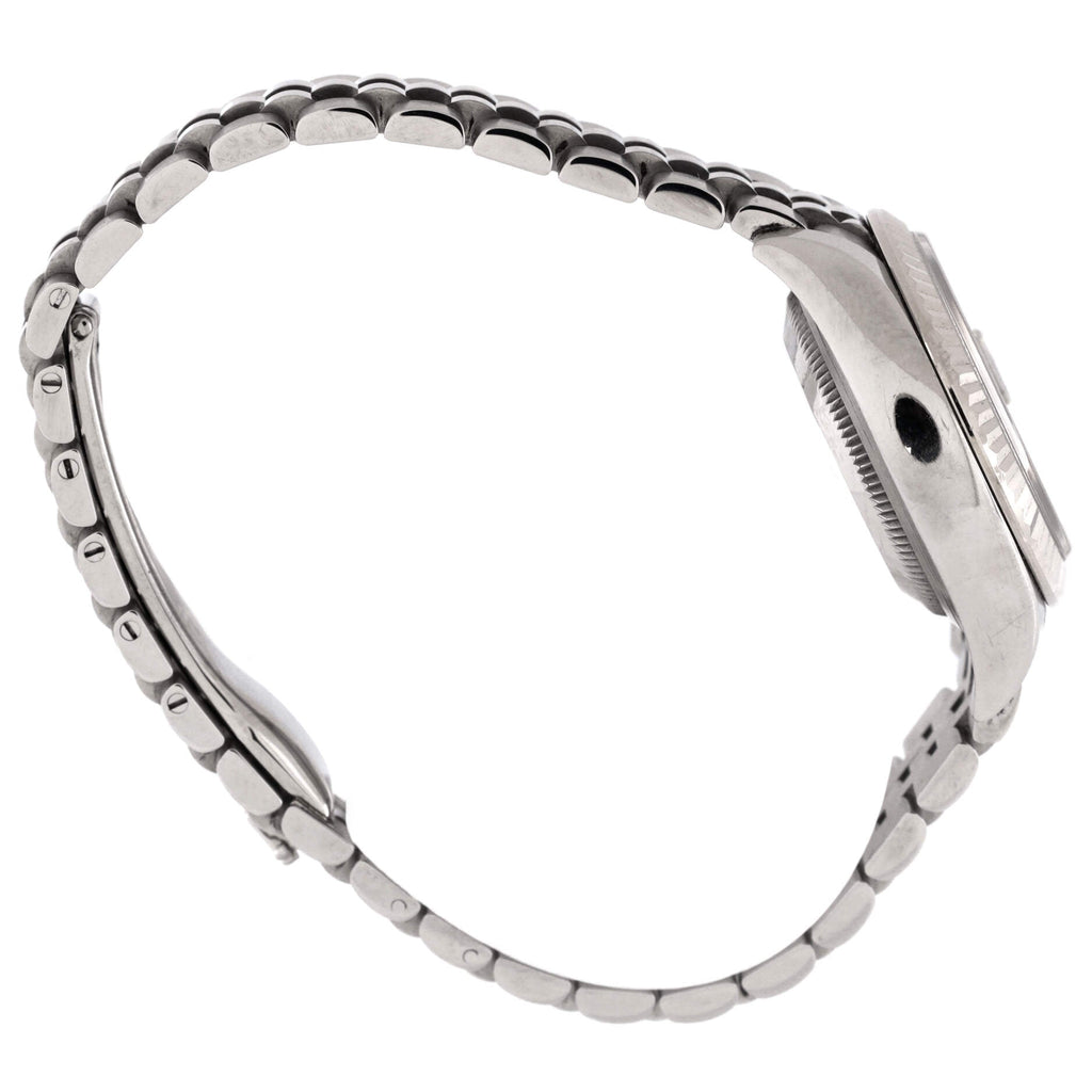 Oyster Perpetual Datejust Automatic Watch Stainless Steel and White Gold 28
