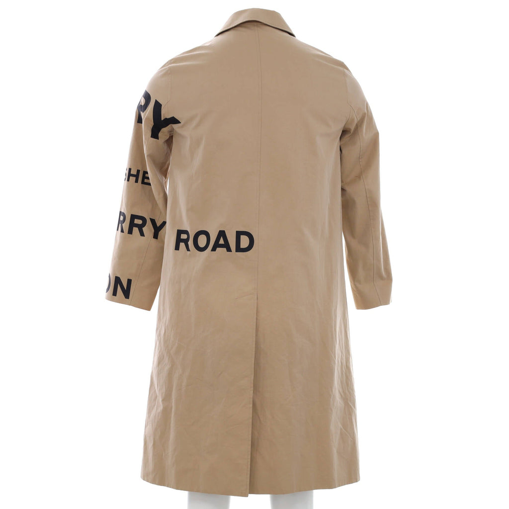 Men's Horseferry Print Car Coat Cotton