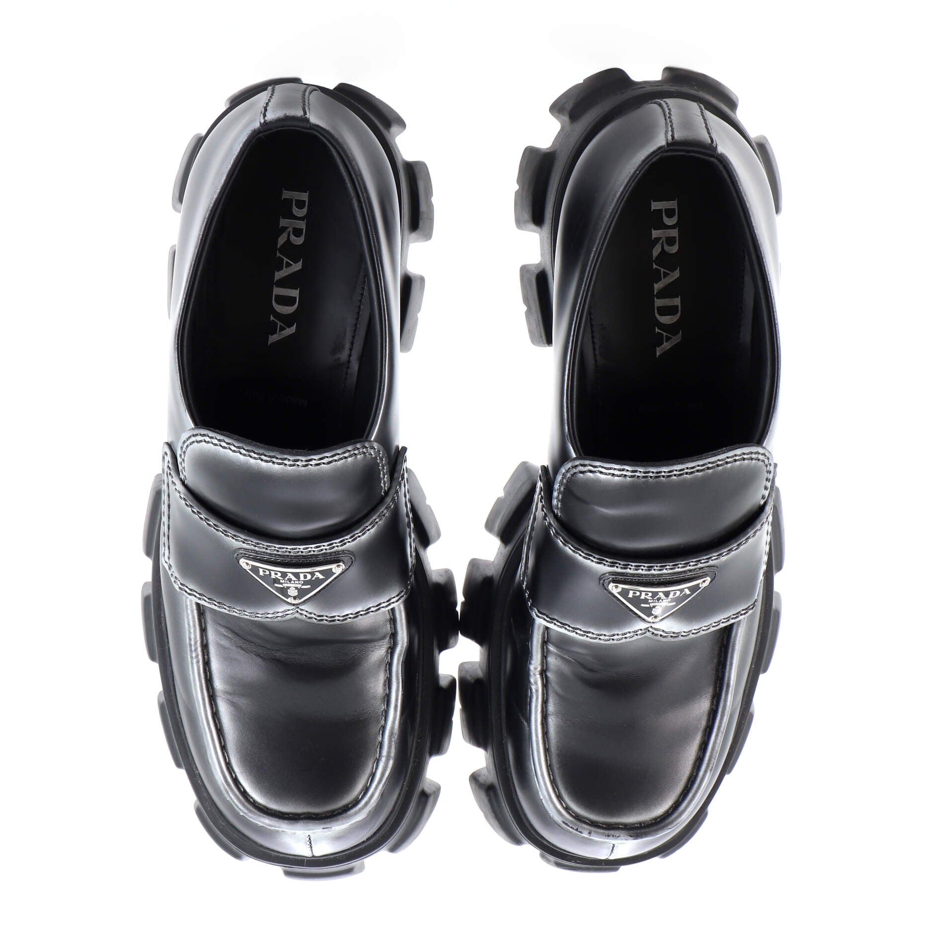 Men's Monolith Loafers Leather