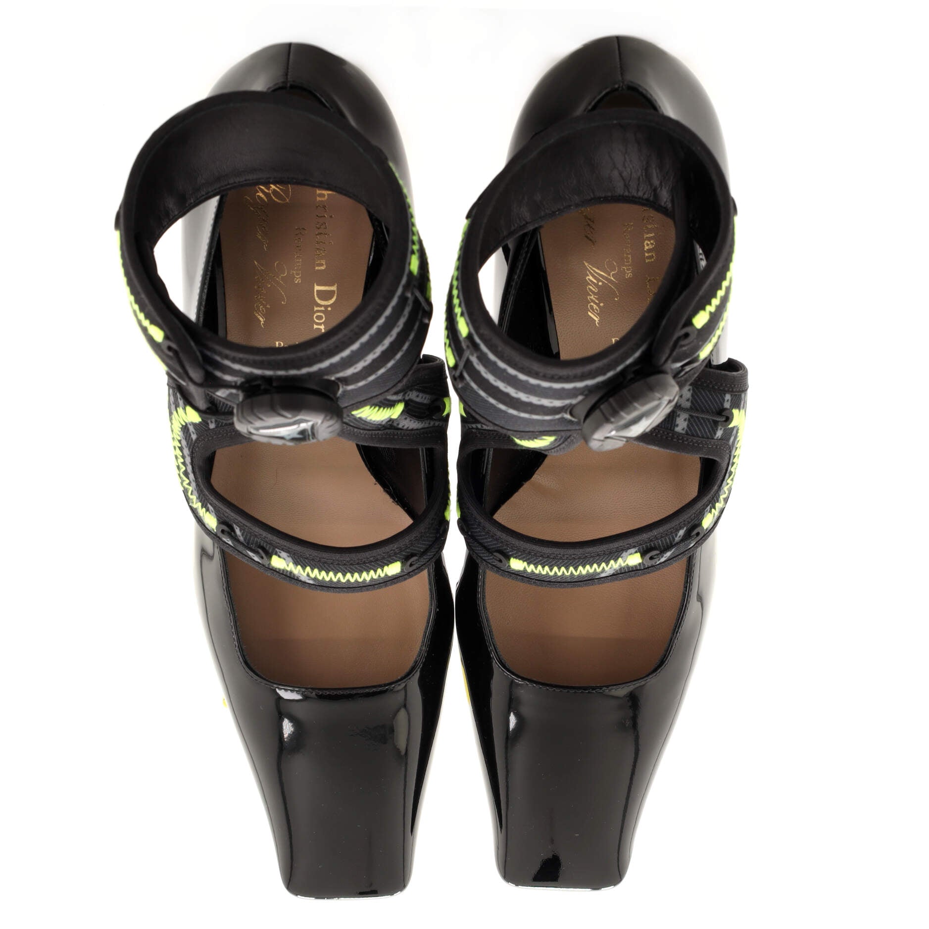 Women's 62-22 Pumps Patent with Fabric