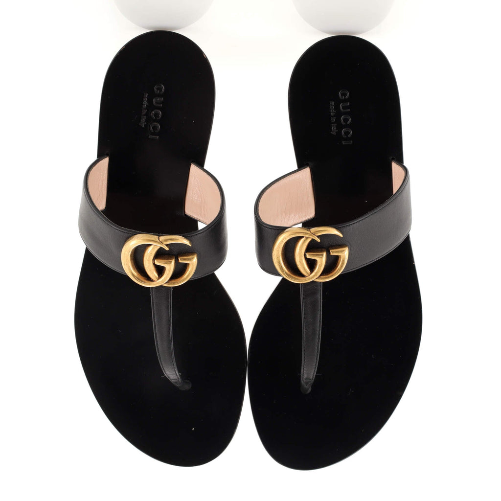 Women's GG Marmont Sandals Leather