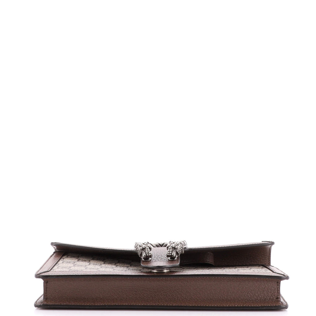 Dionysus Wristlet Clutch GG Coated Canvas with Leather