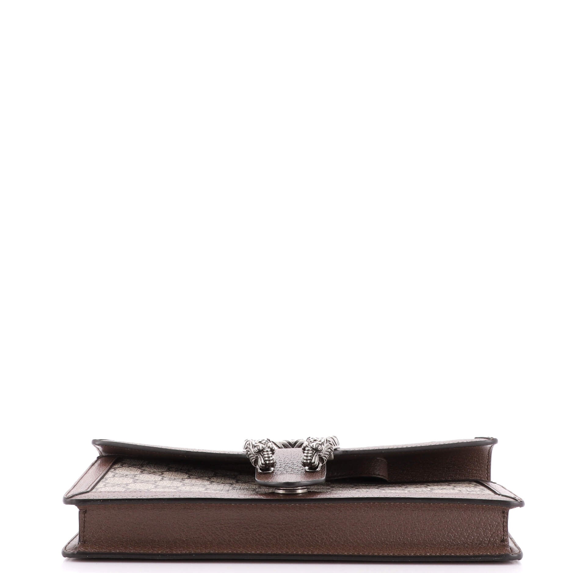 Dionysus Wristlet Clutch GG Coated Canvas with Leather
