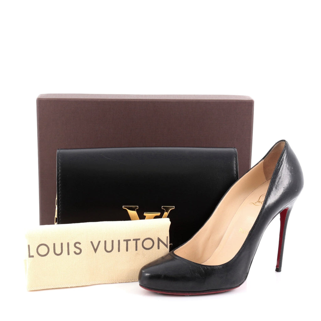Chain Louise Clutch Leather GM