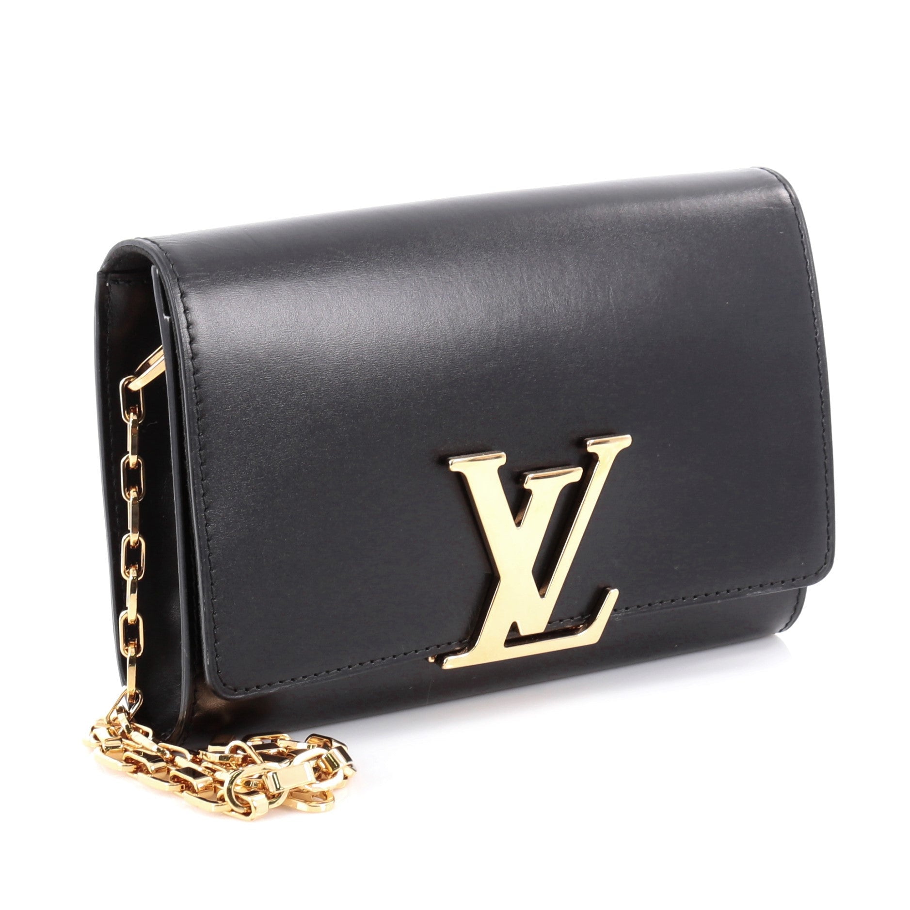 Chain Louise Clutch Leather GM
