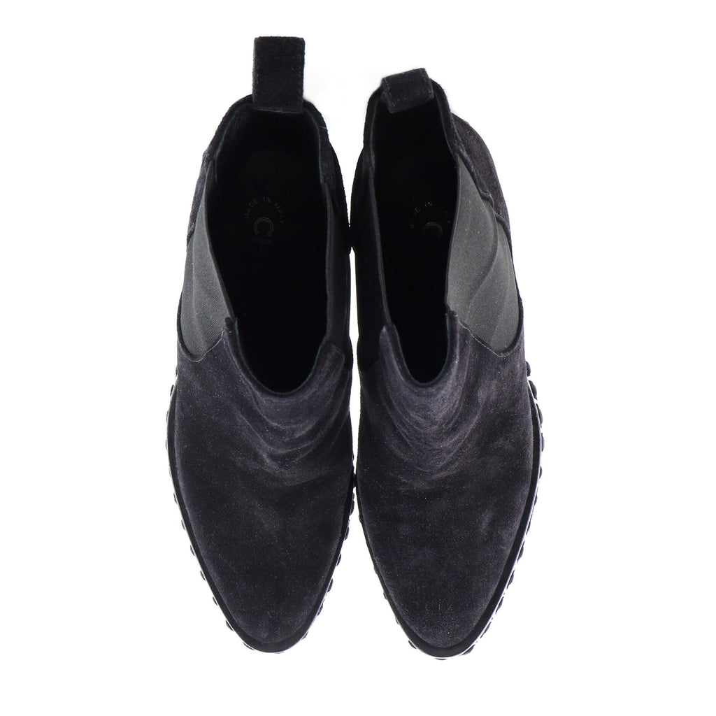 Women's Chain Around Ankle Boots Suede
