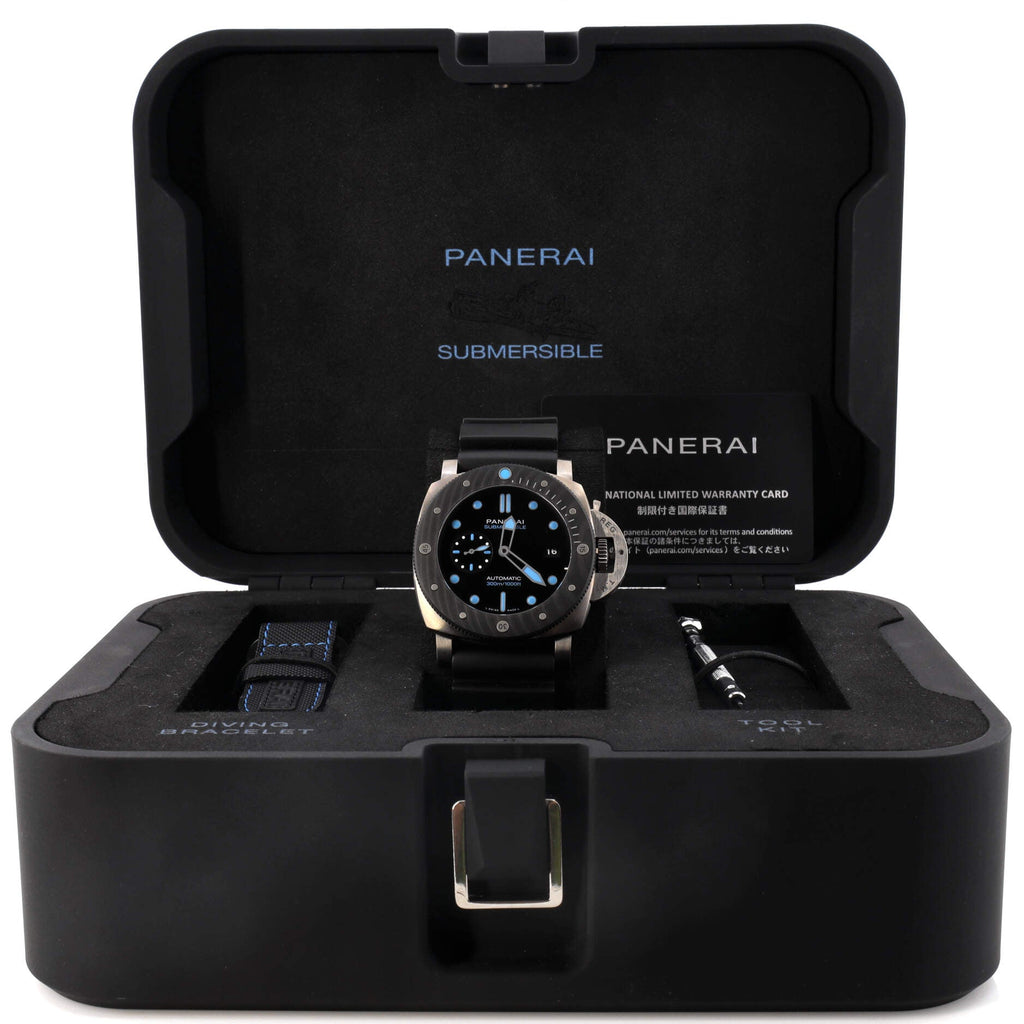 Submersible BMG-TECH Automatic Watch Polycarbonate and Titanium with Rubber 47