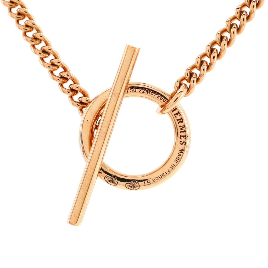 Echappee Necklace 18K Rose Gold Small