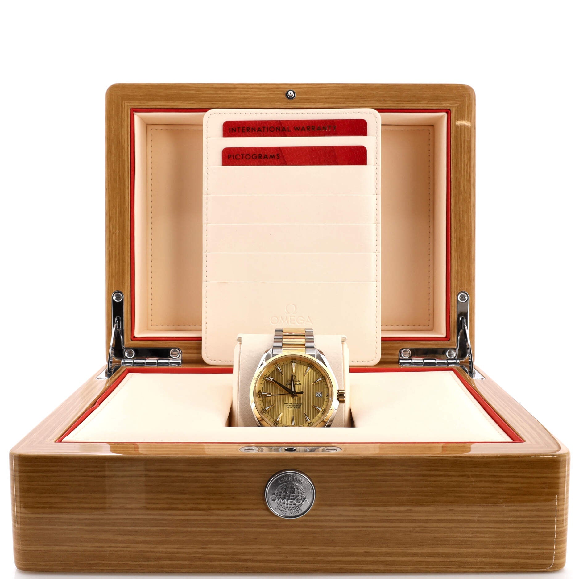 Seamaster Aqua Terra 150M Co-Axial Chronometer Automatic Watch Stainless Steel and Yellow Gold 42