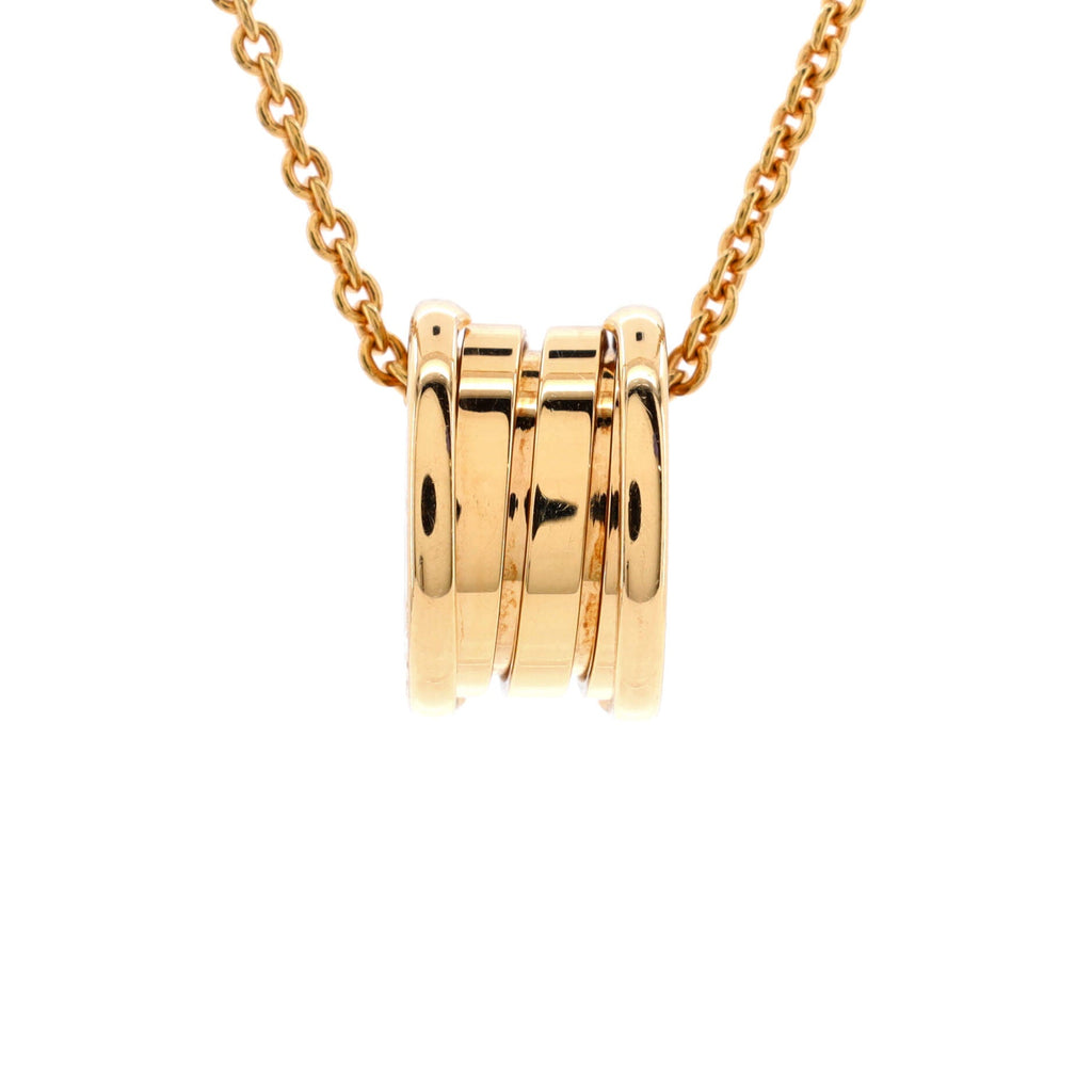 B.Zero1 Pendant Necklace 18K Yellow Gold Small