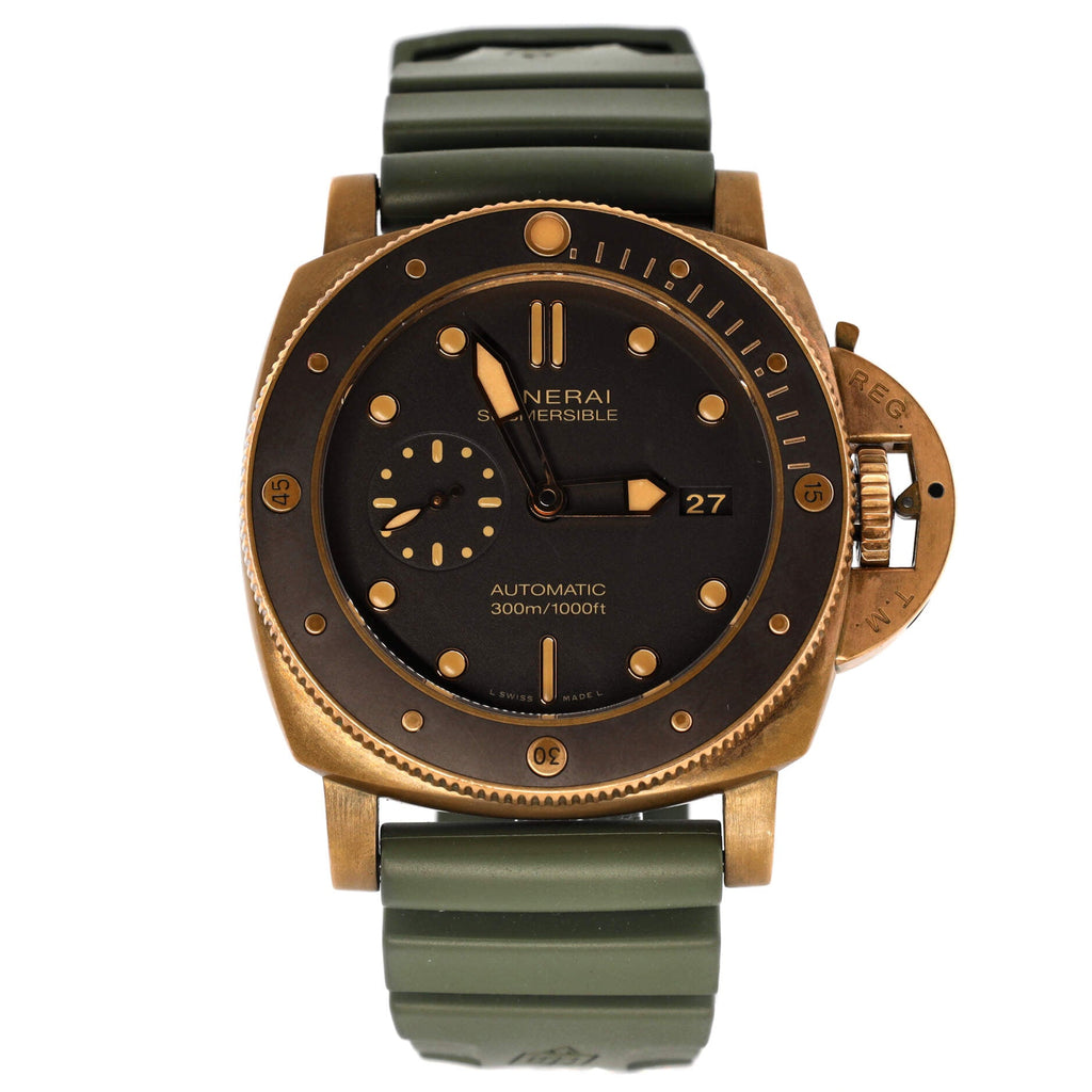 Submersible Bronzo 3 Days Automatic Watch Bronze with Ceramic and Rubber 47