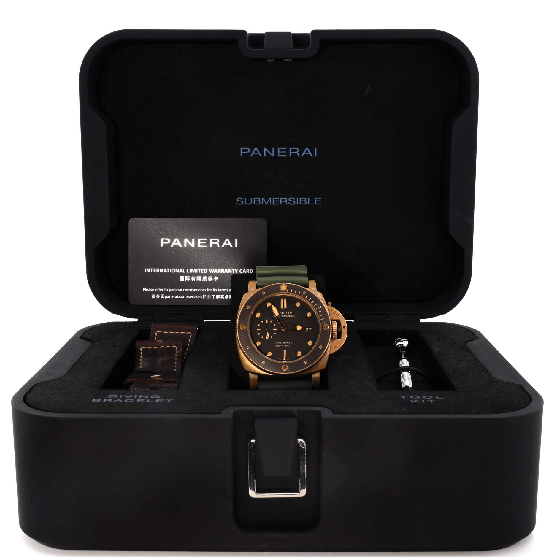 Submersible Bronzo 3 Days Automatic Watch Bronze with Ceramic and Rubber 47