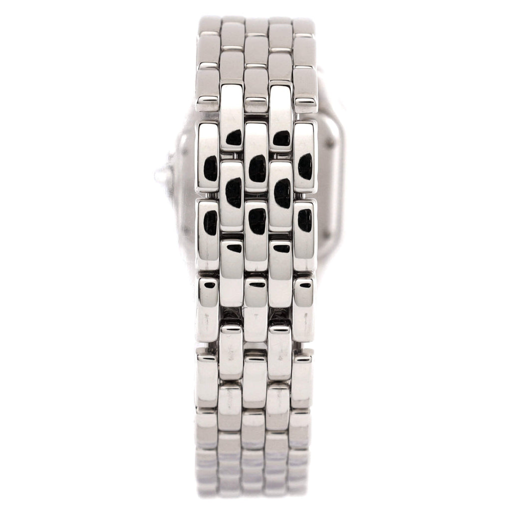 Panthere de Cartier Quartz Watch White Gold with Diamond Bezel and Lugs 22
