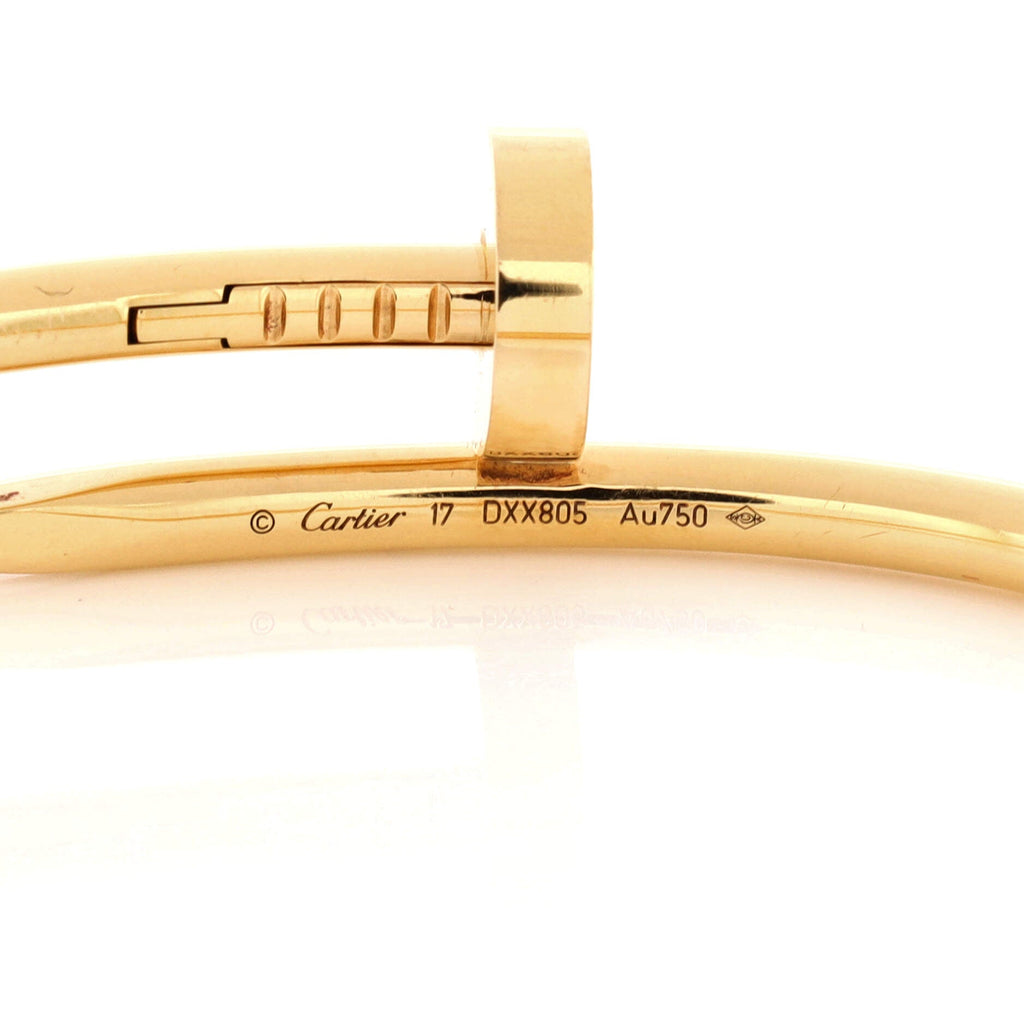 Juste un Clou Bracelet 18K Yellow Gold Classic
