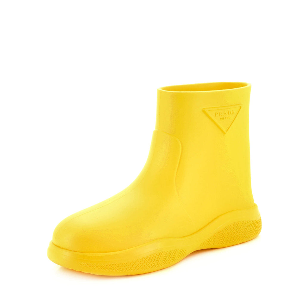 Women's Triangle Logo Rain Boots Rubber