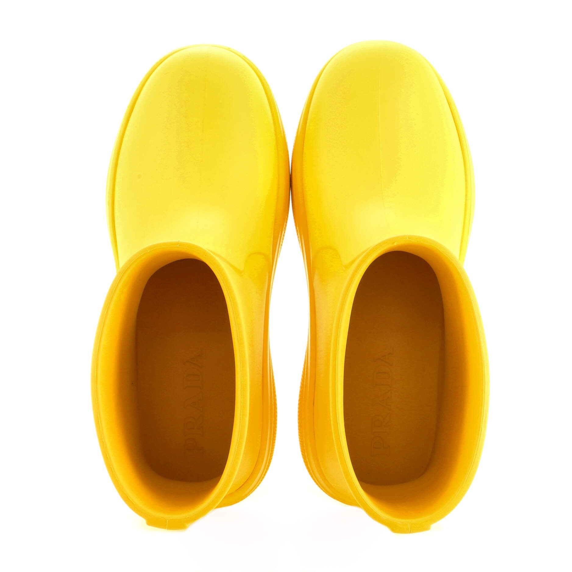 Women's Triangle Logo Rain Boots Rubber