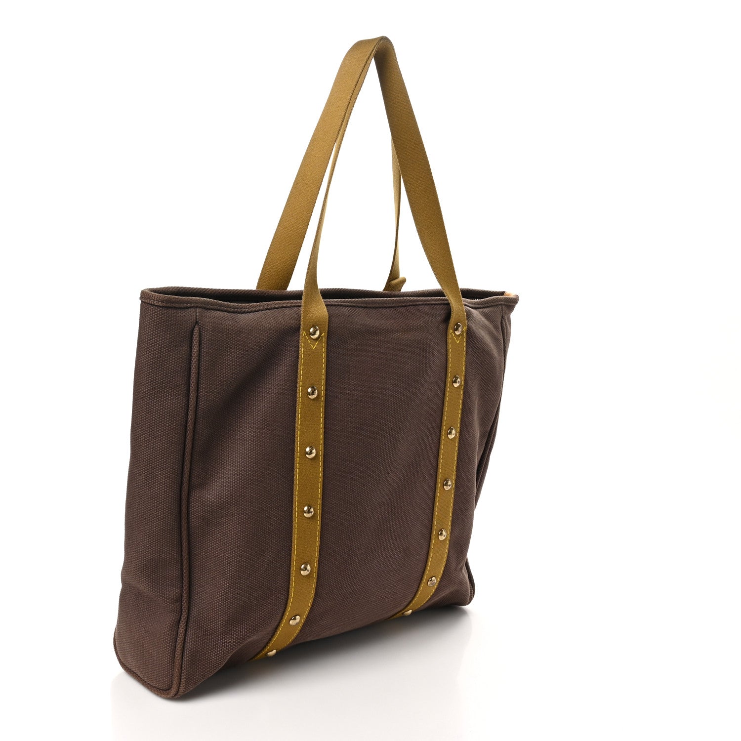 Toile Antigua Cabas GM Brown Kaki