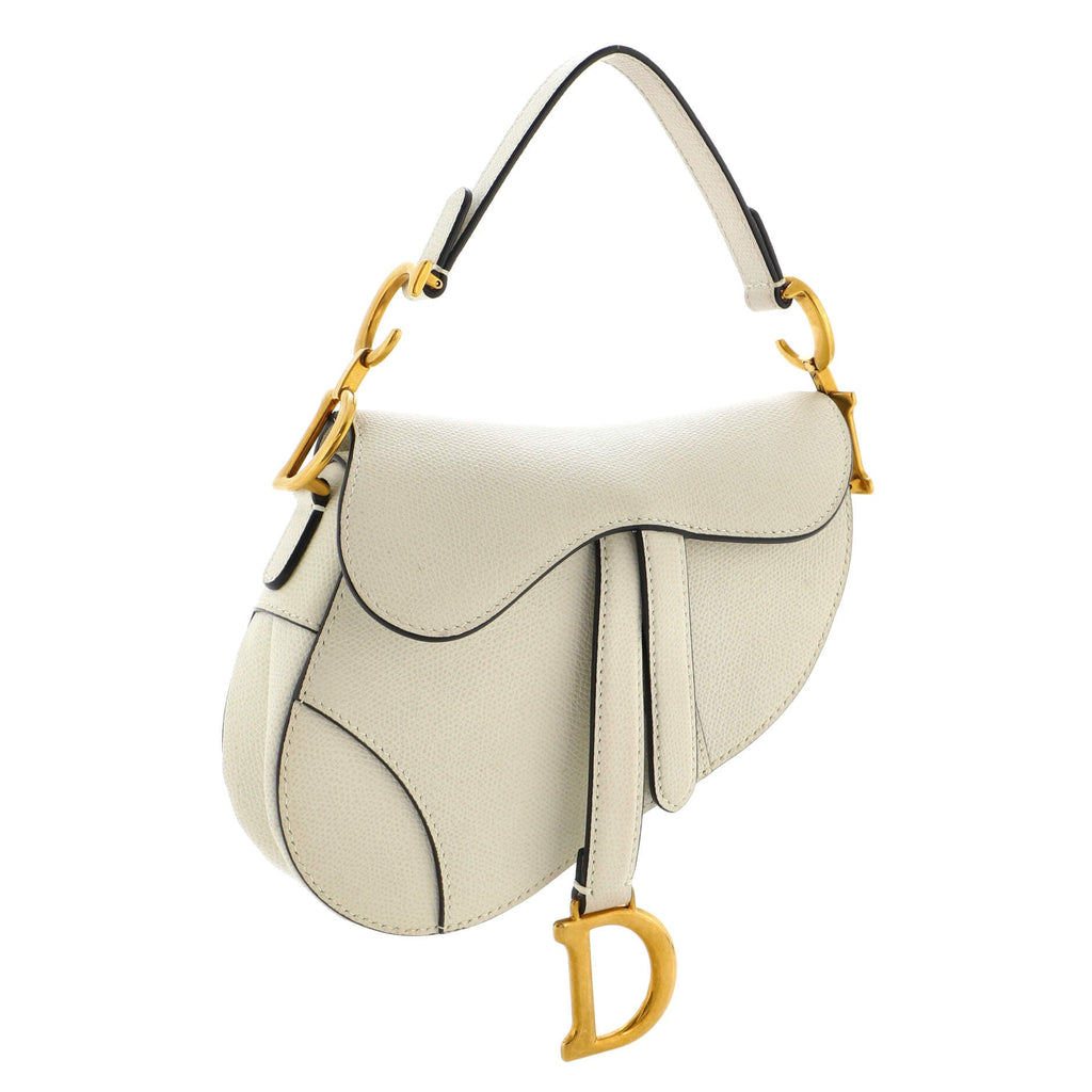 Saddle Handbag Leather Mini