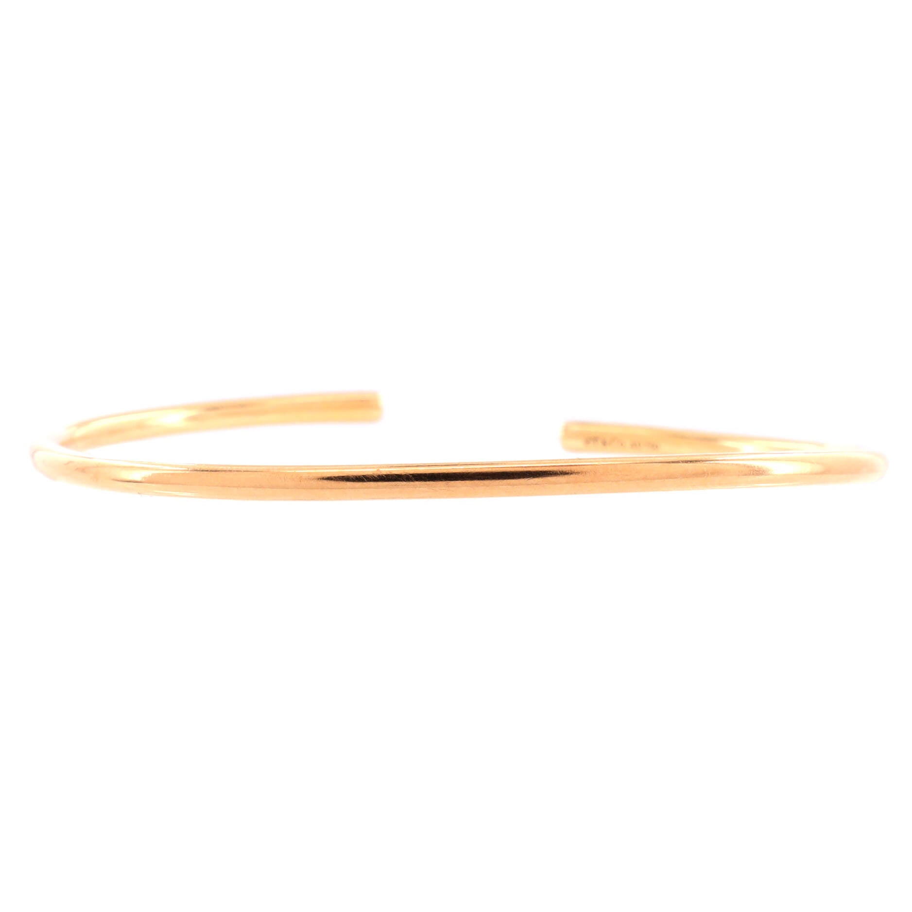 Metro Wire Bracelet 18K Yellow Gold with Diamonds