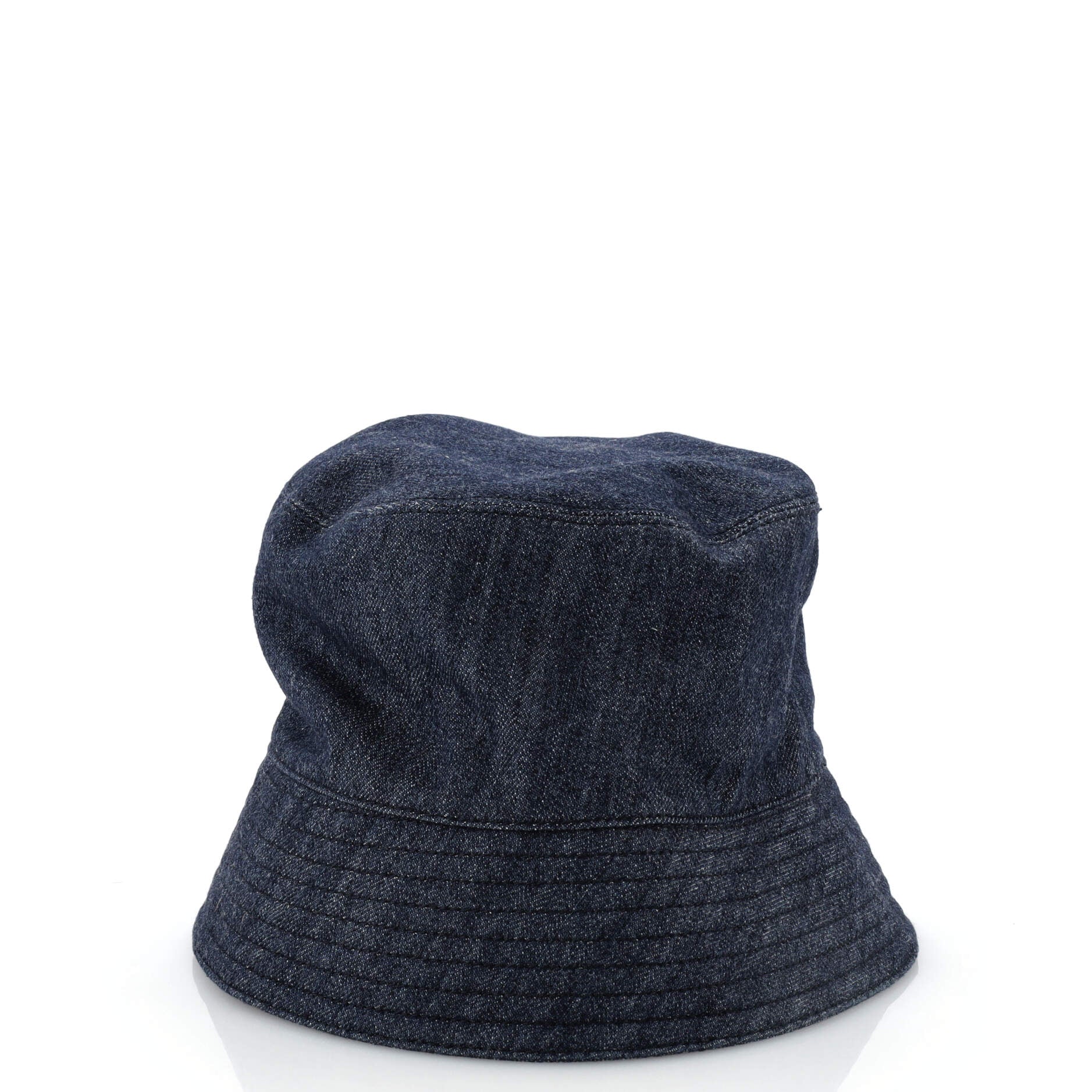 Logo Bucket Hat Denim Medium