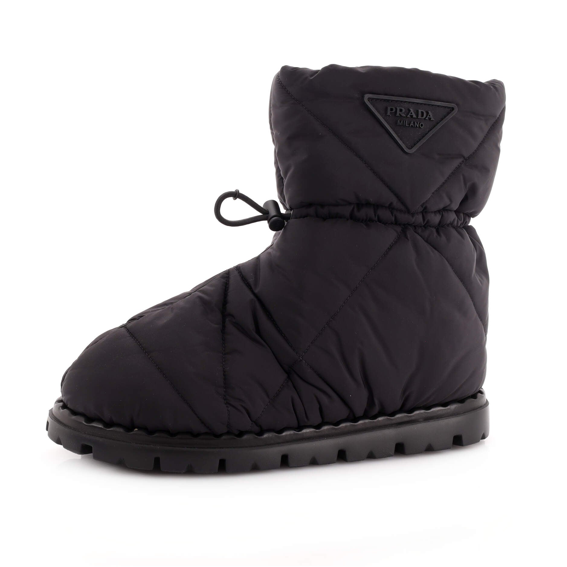 Women's Padded Snow Boots Quilted Nylon
