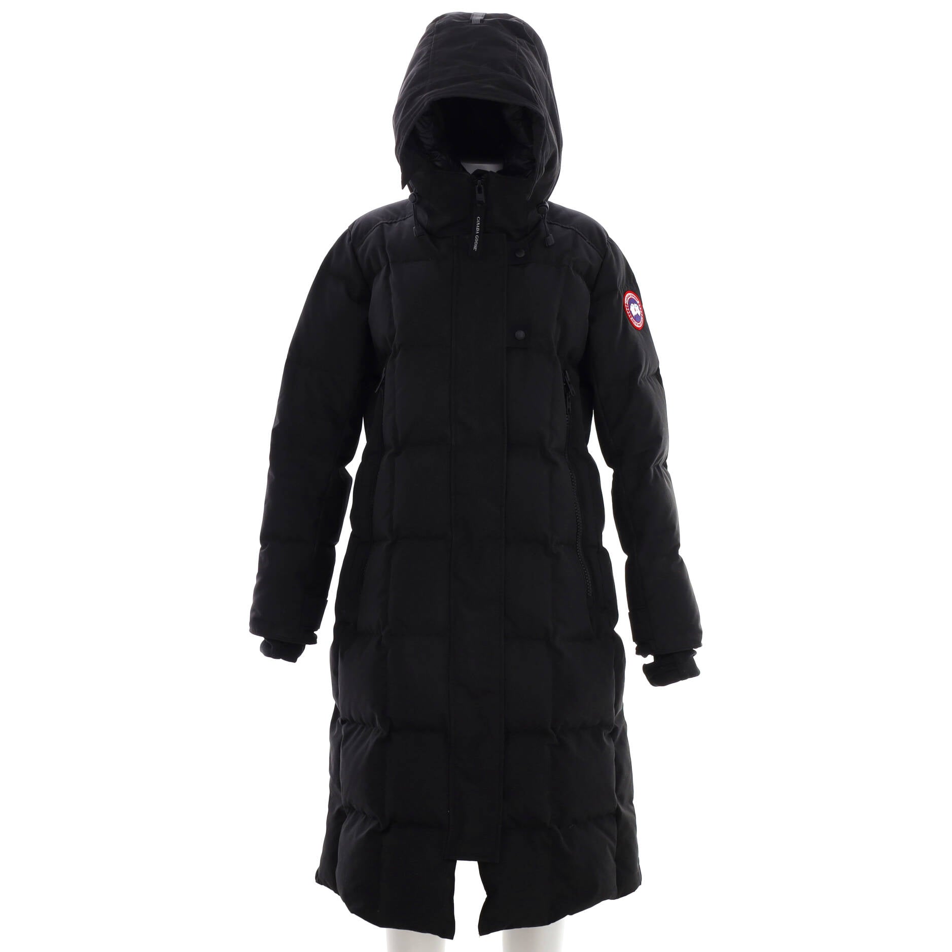 Womens' Elmwood Long Parka Quilted Polyester Blend with Down