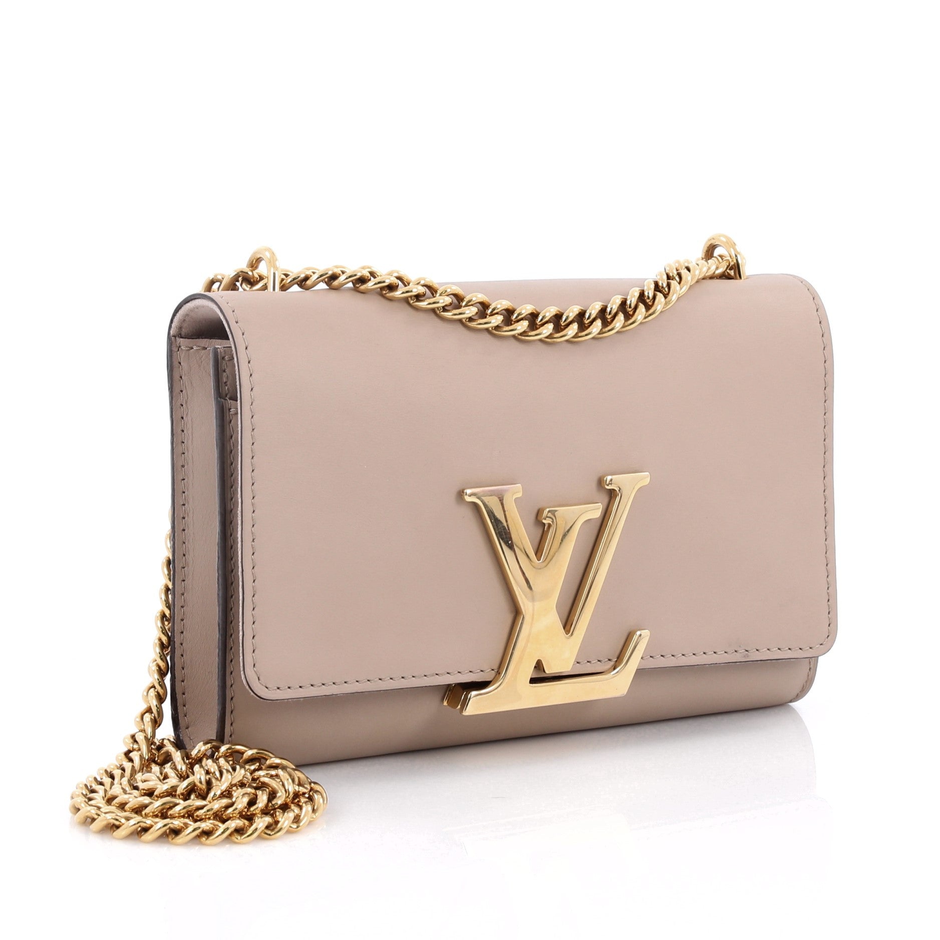 Chain Louise Clutch Leather MM