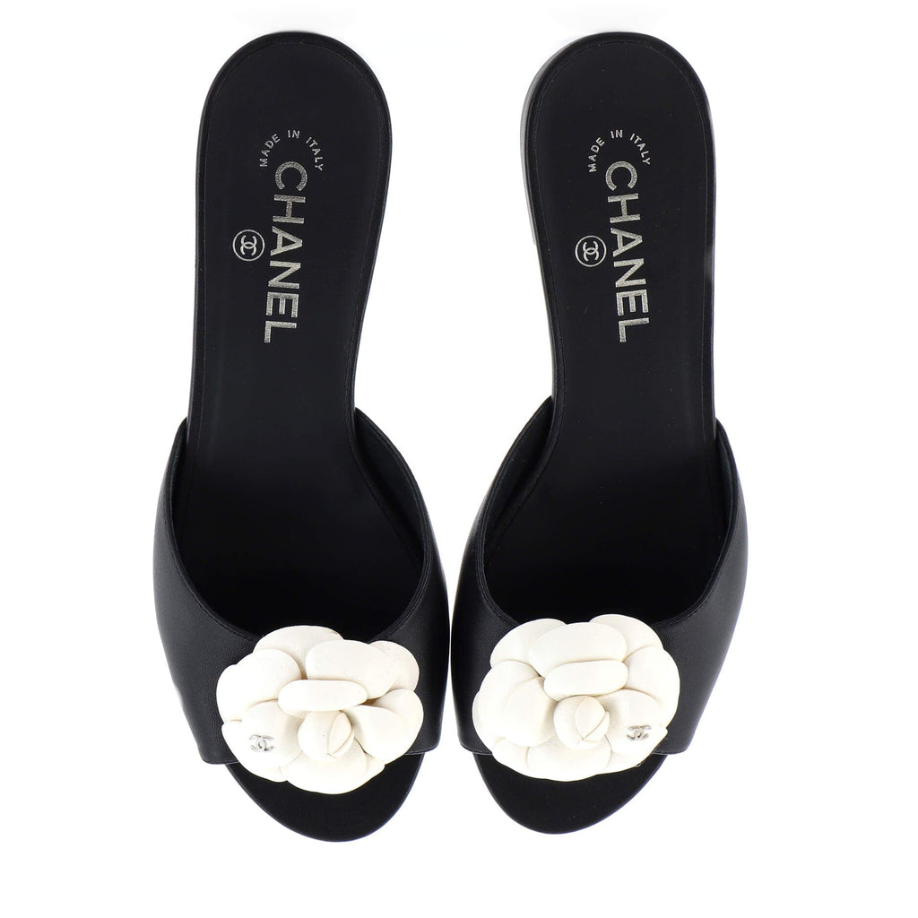 Women's Camellia Mule Sandals Leather