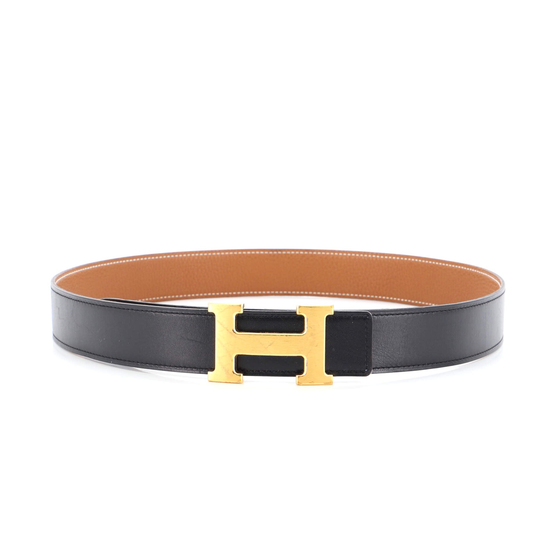 Constance Reversible Belt Leather Medium 85