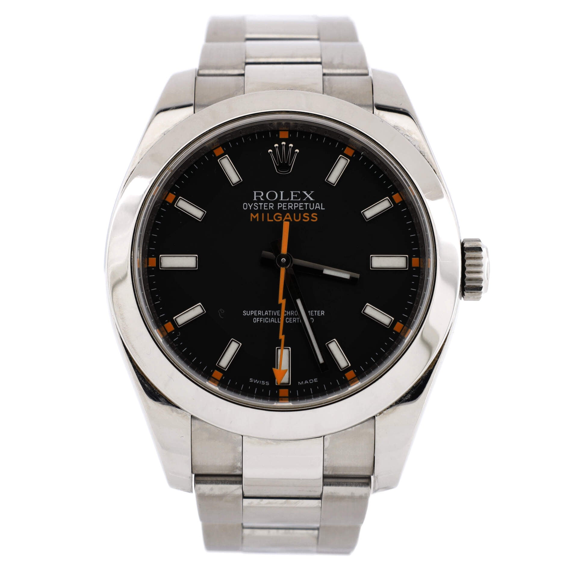 Oyster Perpetual Milgauss Automatic Watch Stainless Steel 40