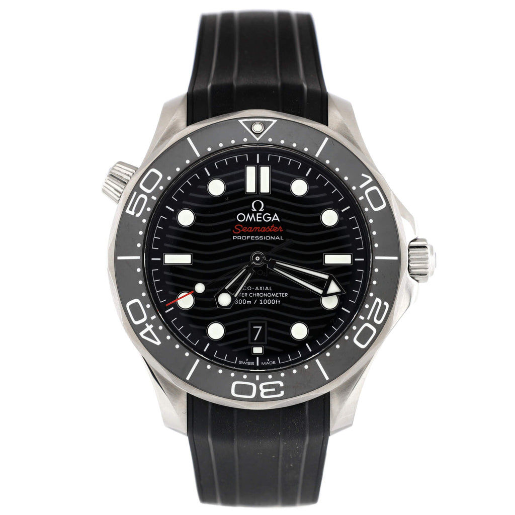 Seamaster Professional Diver 300M Co-Axial Master Chronometer Automatic Watch Stainless Steel and Rubber with Ceramic 42