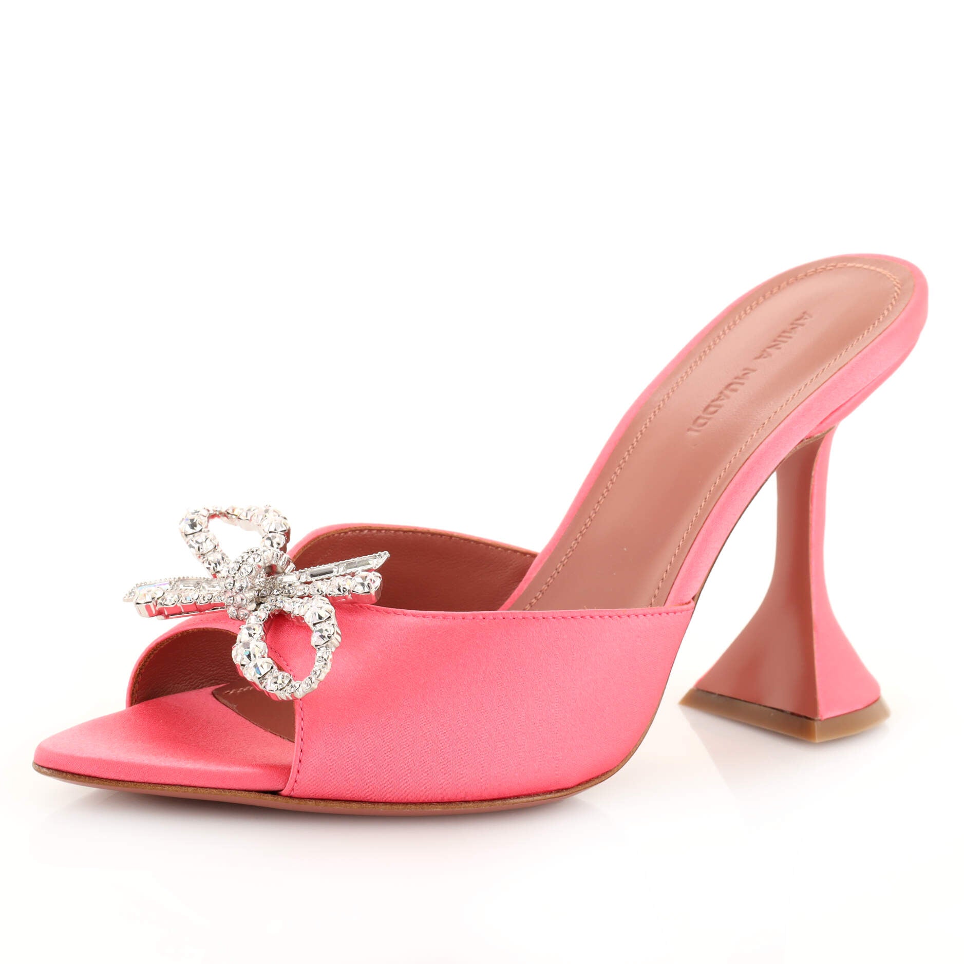 Women's Rosie Heeled Mules Satin 95