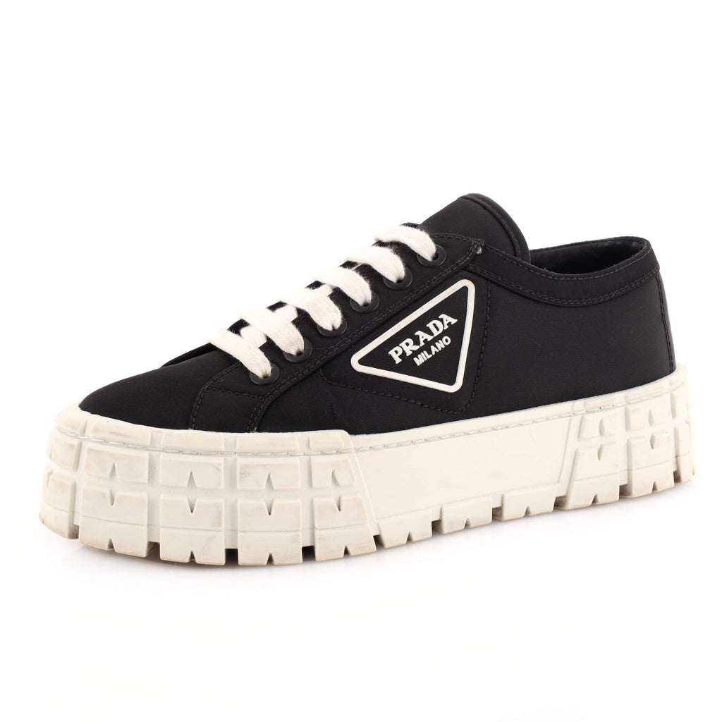 Women's Double Wheel Platform Sneakers Nylon
