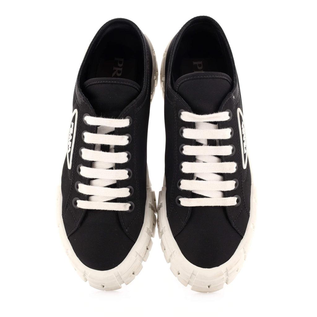 Women's Double Wheel Platform Sneakers Nylon